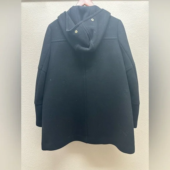 J. Crew Chateau Wool Parka Stadium Cloth Nello Gori Wool Blend Coat - Picture 5 of 9